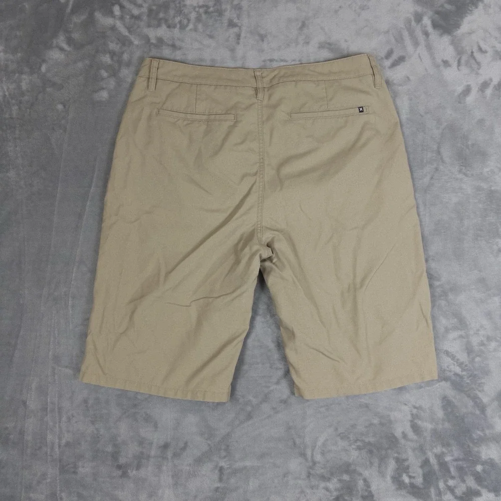 Hurley Chino Shorts Mens 34 Beige Khaki 10